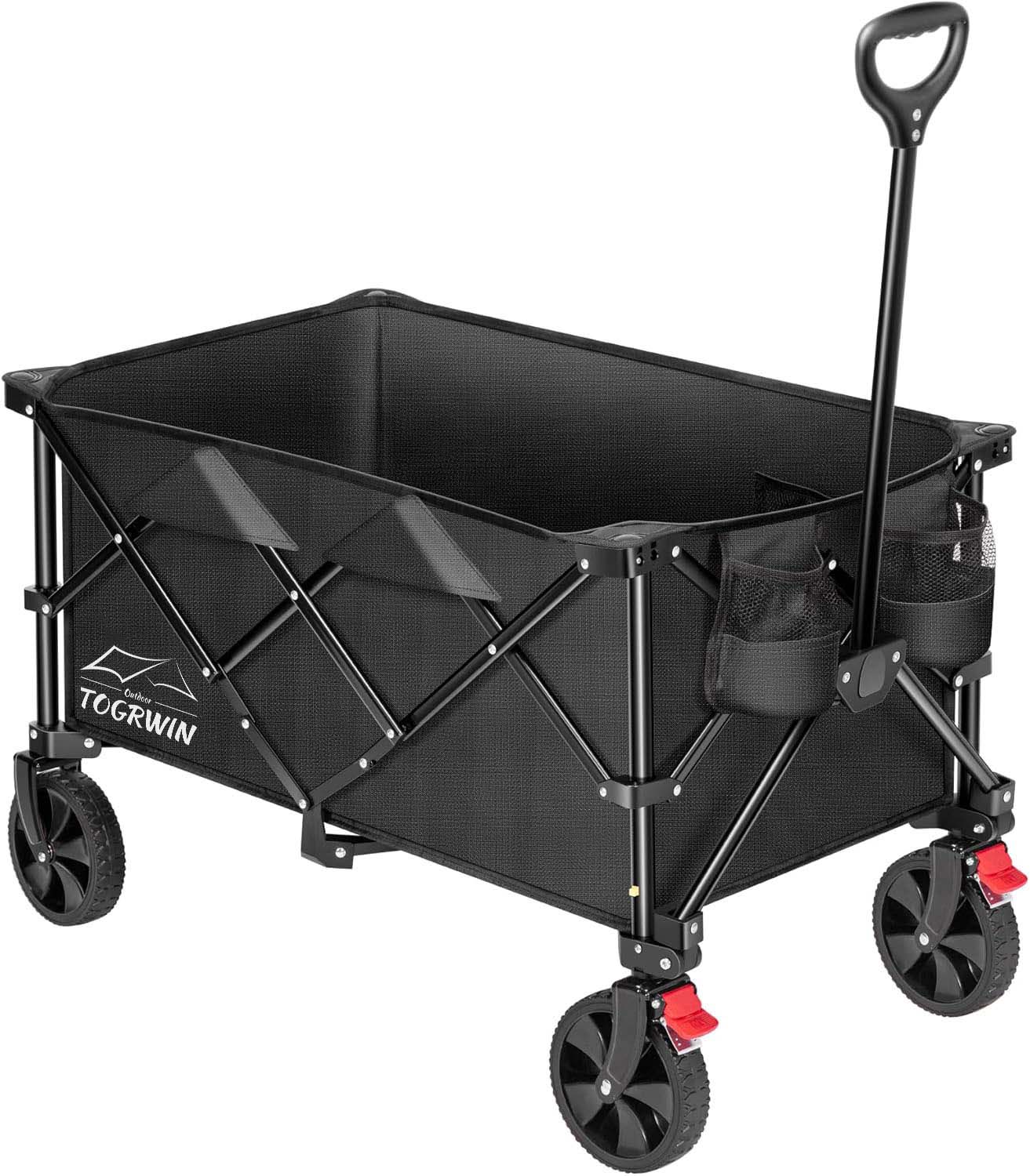 Torgwin 200l căruță pliabilă 300lbs Heavy Duty Folding Utility Cart