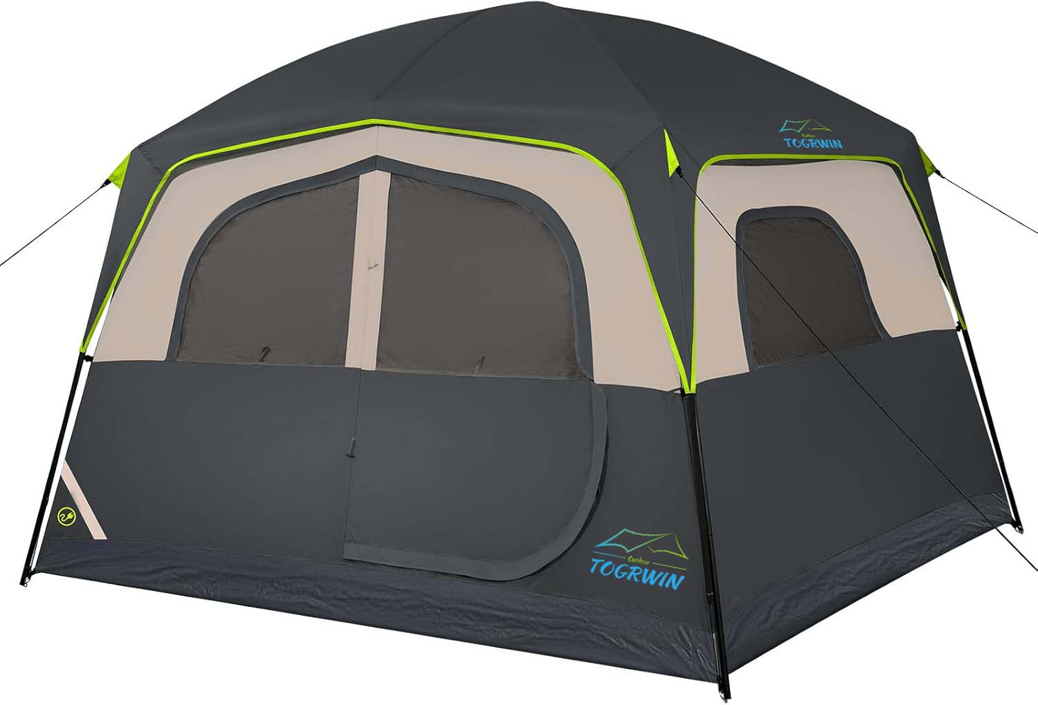 Torgwin Cortul de călătorie 6 corturi pentru camping